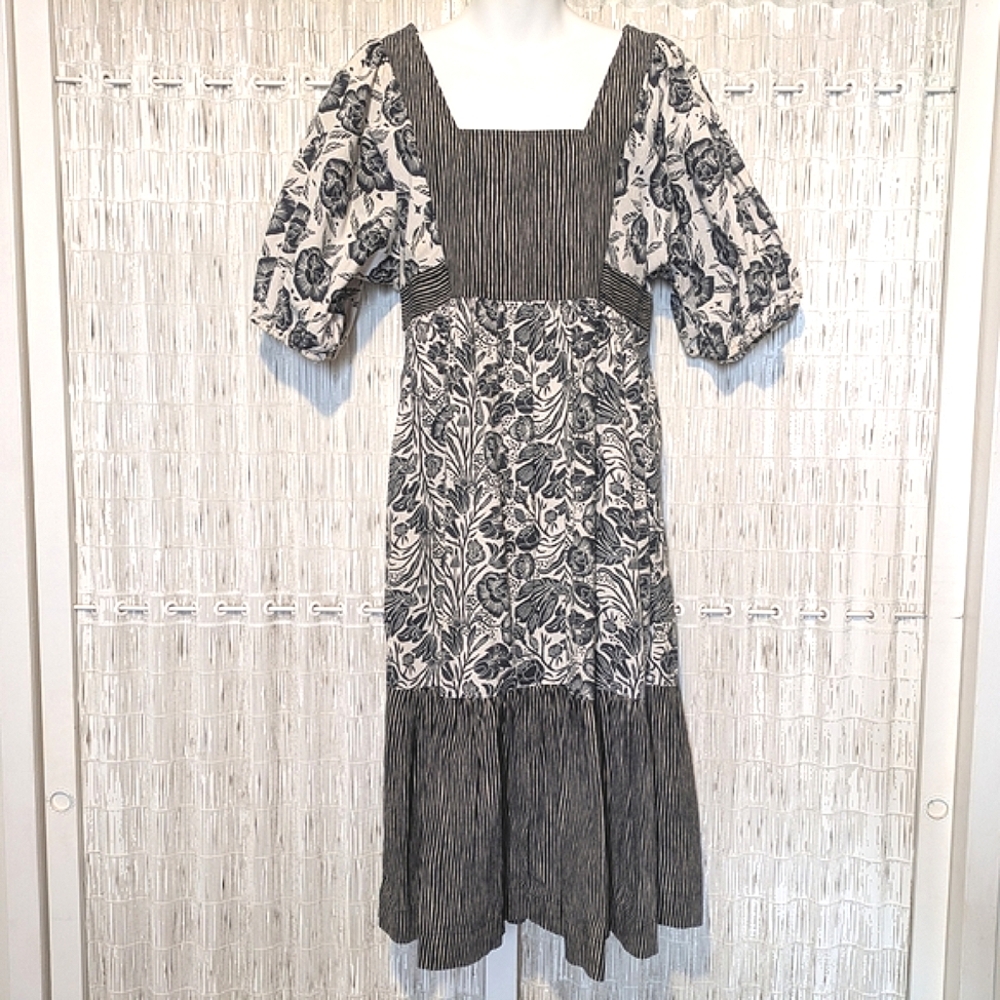 Bloomingprint for Anthropologie Midi Sundress Sz 8